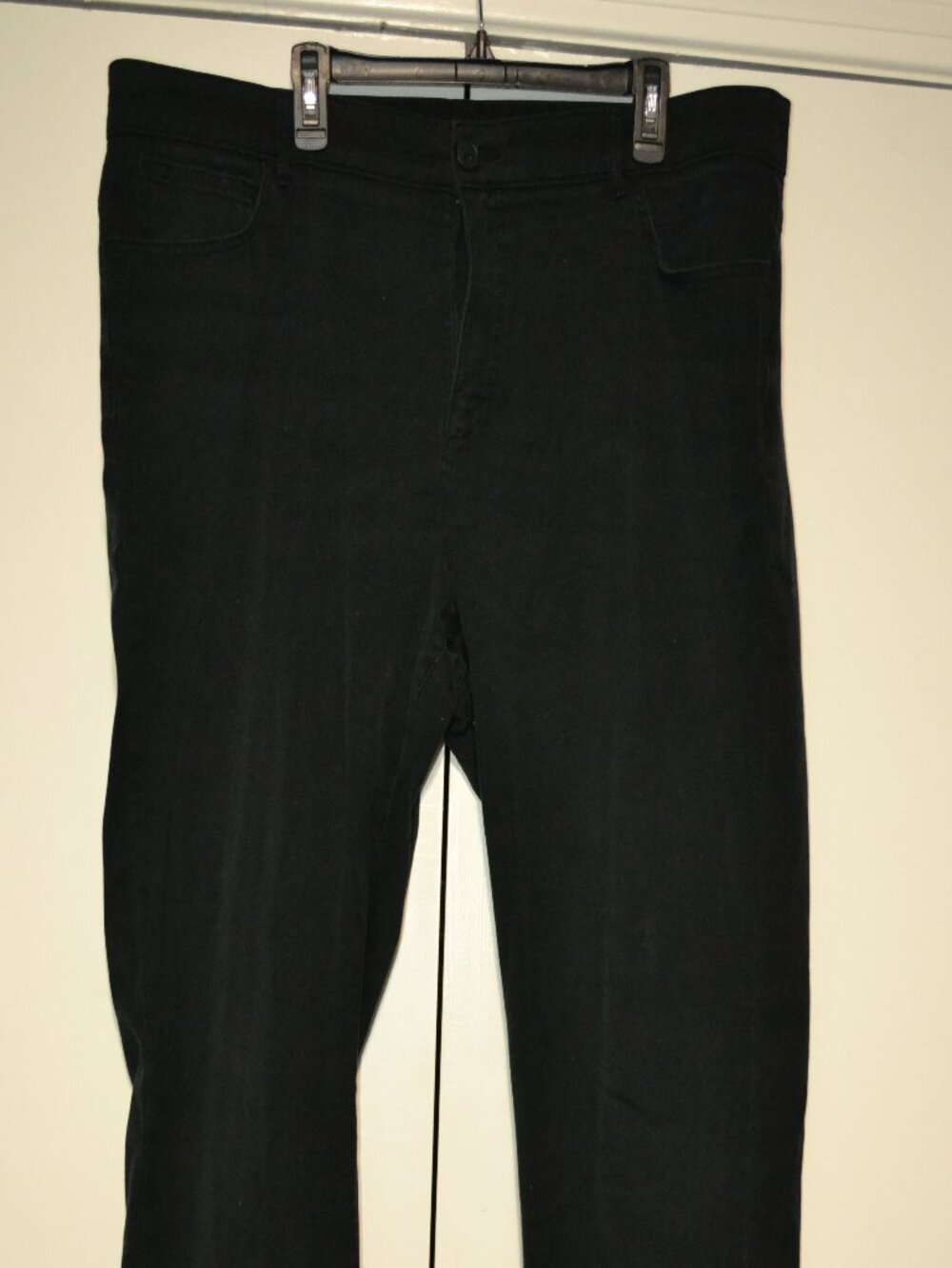 Chaps Black Straight Leg Dress Pants Women’s Size 22W Classic Career Pants